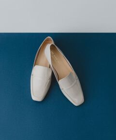 『MADE IN JAPAN』スクエアトゥプチメタルローファー