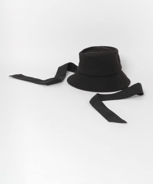 ＊＊RODE SKO / ロデスコ ハット | 2WAYリボンバケットハット（BLACK）