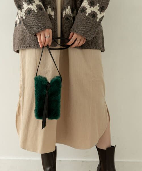 ＊＊RODE SKO / ロデスコ ショルダーバッグ | Anita Bilardi　マルチショルダーバッグ（GREEN）