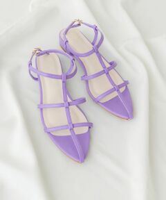 ナローストラップサンダル
