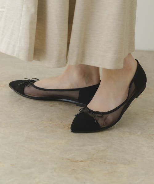 ＊＊RODE SKO / ロデスコ バレエシューズ | 『MADE IN JAPAN』シアーバレエシューズ（BLACK）