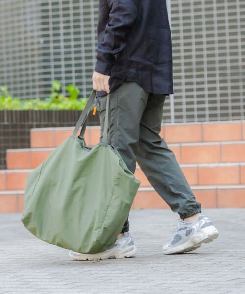 ＊＊RODE SKO / ロデスコ トートバッグ | リップストップギャザーショルダートート（KHAKI）