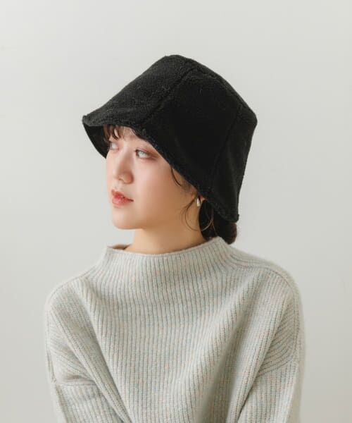 ＊＊RODE SKO / ロデスコ ハット | リバーシブルボアハット（BLACK）