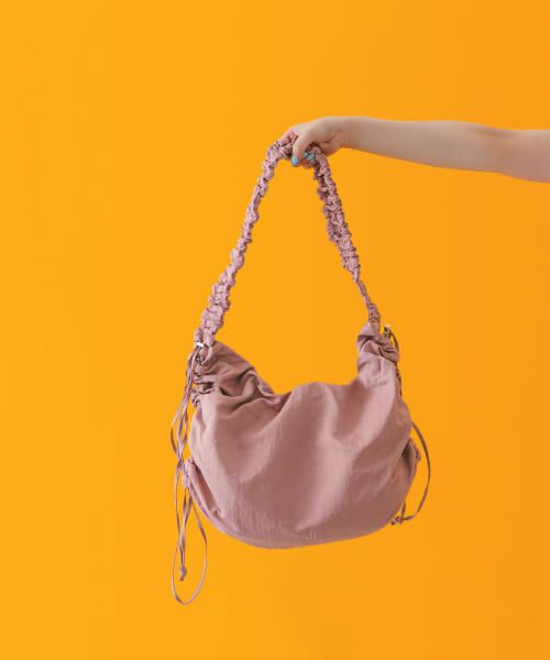 ＊＊RODE SKO / ロデスコ ショルダーバッグ | hun RODE SKO　Gather big（SMOKE PINK）