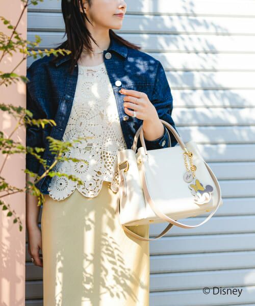 ＊＊RODE SKO / ロデスコ トートバッグ | ディズニーコレクションワイド4WAYトート（IVORY）