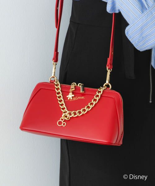 ＊＊RODE SKO / ロデスコ ショルダーバッグ | ディズニーコレクションお財布ショルダー（RED）