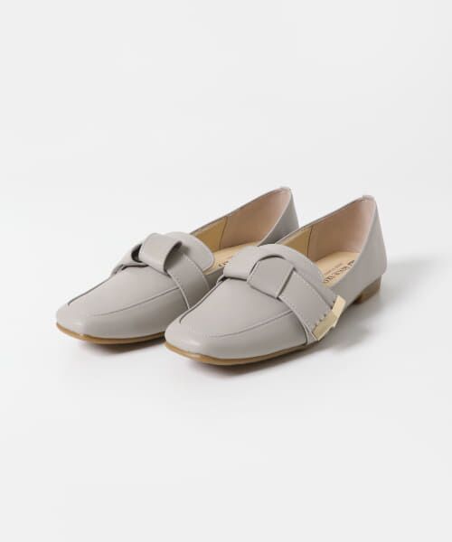 セール】 『MADE IN JAPAN』スクエアトゥリボンローファー