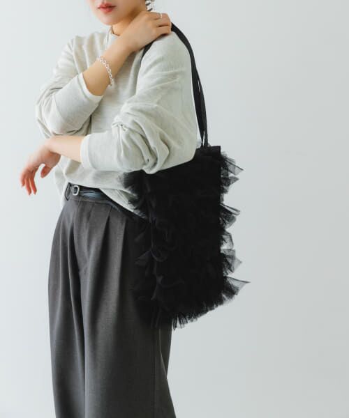 ＊＊RODE SKO / ロデスコ トートバッグ | チュールトートバッグ（BLACK）