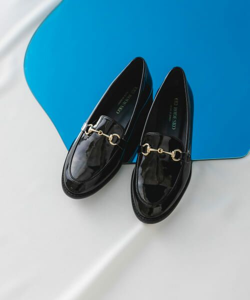 ＊＊RODE SKO / ロデスコ フラットシューズ | 『MADE IN JAPAN』ウォータープルーフビットローファー（BLACK）