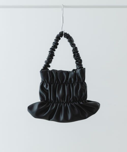 ＊＊RODE SKO / ロデスコ ハンドバッグ | ダブルギャザーバッグ（BLACK）