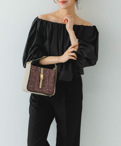 ＊＊RODE SKO / ロデスコ ショルダーバッグ | ツイードショルダーバッグ（RED）