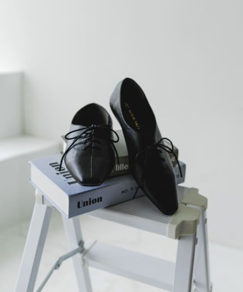 ＊＊RODE SKO / ロデスコ シューズ | レースアップフラットシューズ（BLACK）