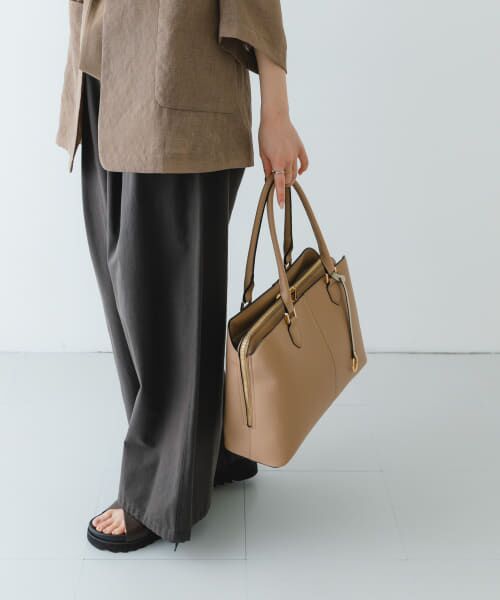PRADA レディース　トートバッグ プラダ レディース】レザー＆ナイロン トートバッグ｜PRADA
