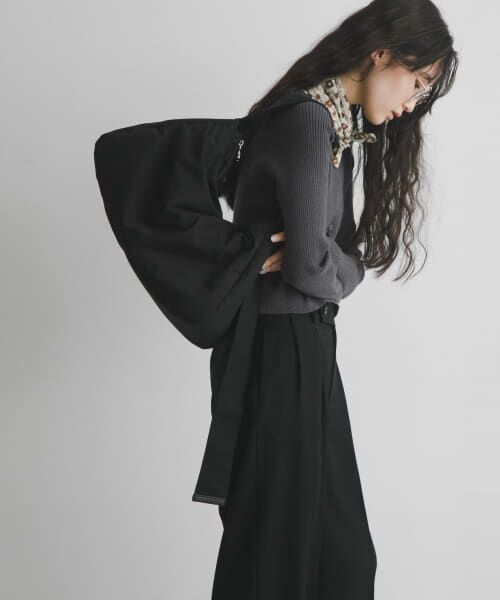 ＊＊RODE SKO / ロデスコ ショルダーバッグ | hun RODESKO　Pated Belt（BLACK）