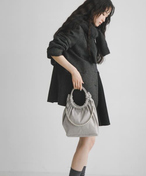 ＊＊RODE SKO / ロデスコ ハンドバッグ | hun RODESKO　Ball（SILVERGRAY）