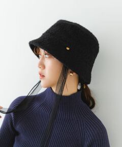 チュールリボンバケットハット