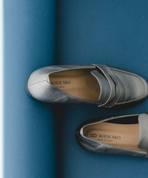 MADE IN JAPAN』ソフトコインローファー （フラットシューズ