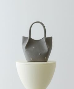 ハートスタッズショルダーバッグ