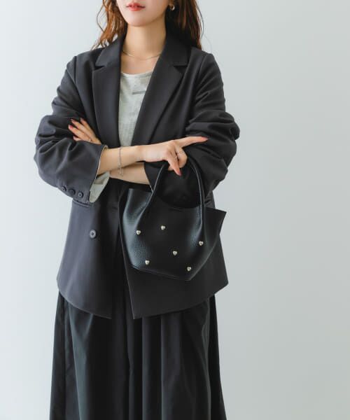 ②JBL バックロード4530BK&2226H セール】 ハートスタッズショルダーバッグ (ショルダーバッグ