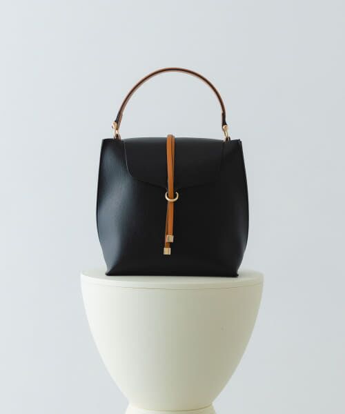 ＊＊RODE SKO / ロデスコ ショルダーバッグ | ワンハンドルフラップバッグ（BLACKxCML）