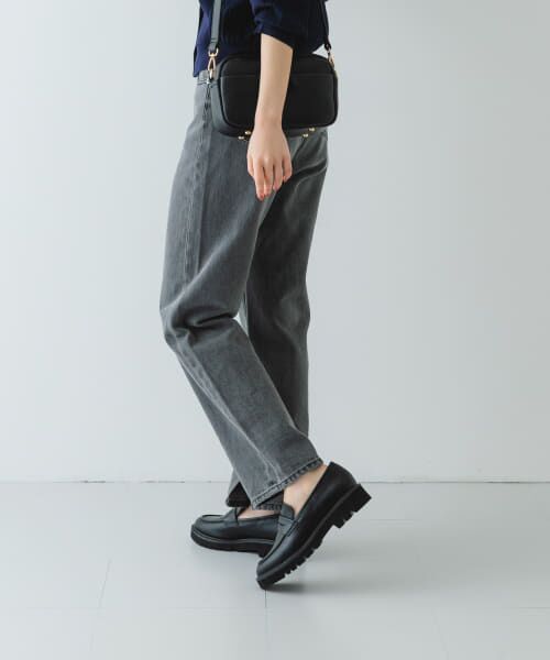 【極美品】RODE SKO プラットフォームローファー　38 ブラック RODE SKO ローファー プラットフォームローファー レディース