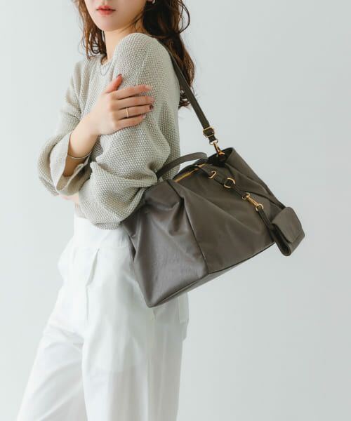 ＊＊RODE SKO / ロデスコ ボストンバッグ | ウォッシャブルボストンバッグ（GRAYSH）