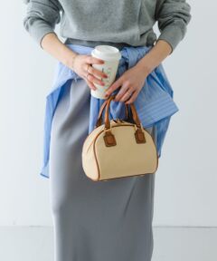 ラウンドミニボストンバッグ