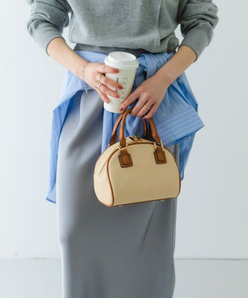 ＊＊RODE SKO / ロデスコ ボストンバッグ | ラウンドミニボストンバッグ（CAMEL）