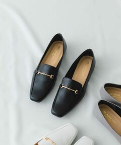 『MADE IN JAPAN』 スクエアトゥ細ビットローファー