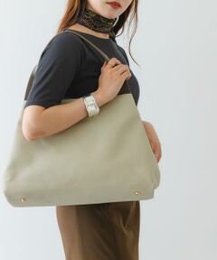 ワンハンドルサンカクトートバッグ