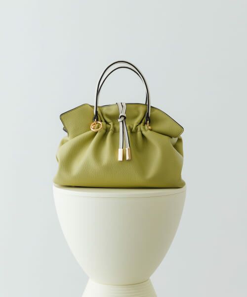 ＊＊RODE SKO / ロデスコ ハンドバッグ | ギャザータックバッグ（MINT）