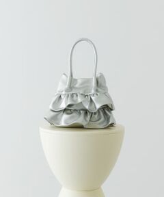 フリルショルダーハンドバッグ