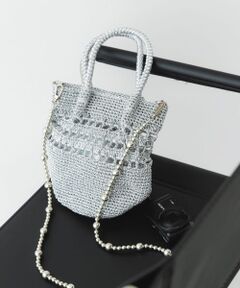 ビーズショルダーバッグ