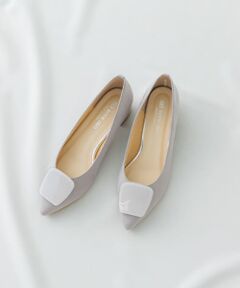 『MADE IN JAPAN』 3センチクリアバックルパンプス