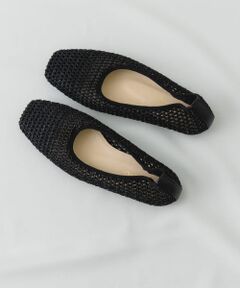 ＊＊RODE SKO / ロデスコ シューズ | 『MADE IN JAPAN』スクエアメッシュフラットシューズ