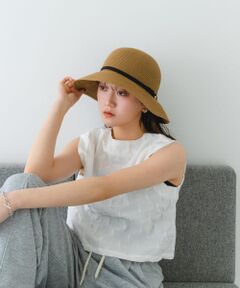 洗えるたためるリボンハット