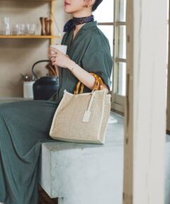 バンブー雑材バッグ