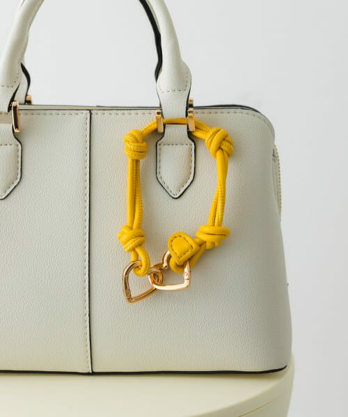 ＊＊RODE SKO / ロデスコ キーホルダー・ストラップ | ノットチャーム（YELLOW）