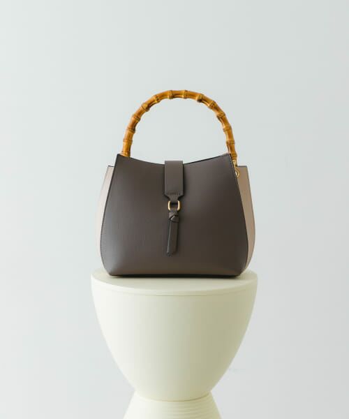 ＊＊RODE SKO / ロデスコ ハンドバッグ | バンブーワンハンドルバッグ（GRYxOFF）