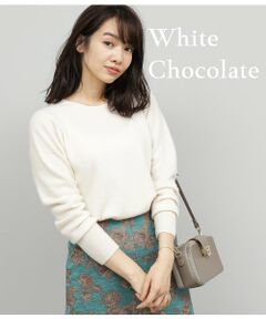 【Oggi 1月号掲載】ウォッシャブルカシミヤクルネックプルオーバー