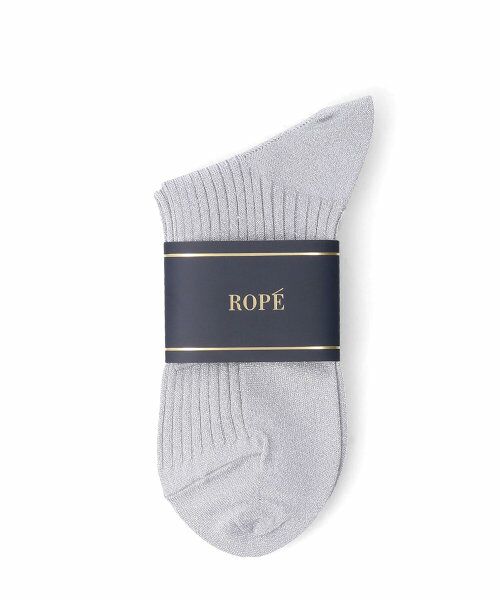 ROPE' / ロペ ソックス | ハイゲージリブラメショートソックス | 詳細5