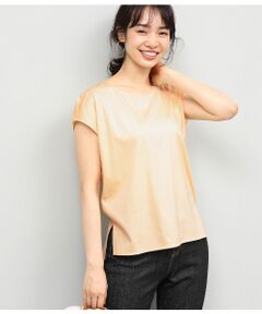 【UVカット】コットンスムースTシャツ