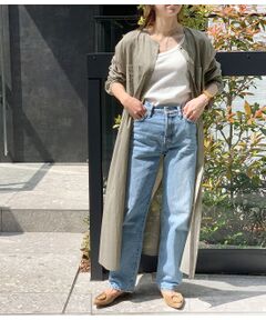 【WEB限定】サファリロングシャツワンピース