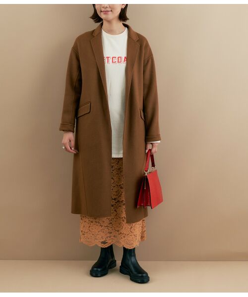 セール イタリア製素材 ダブルフェイスリバーチェスターコート その他アウター Rope ロペ ファッション通販 タカシマヤファッションスクエア セール イタリア製素材 ダブルフェイスリバーチェスターコート その他アウター Rope ロペ ファッション通販 タカシマヤファッションスクエア