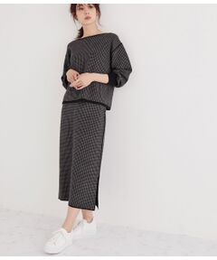 【20AW】8WAY千鳥柄ニットセットアップ