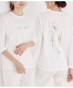 【ROPE' × Miyuki Ohashi(大橋美由紀)】コラボレーションロングTシャツ