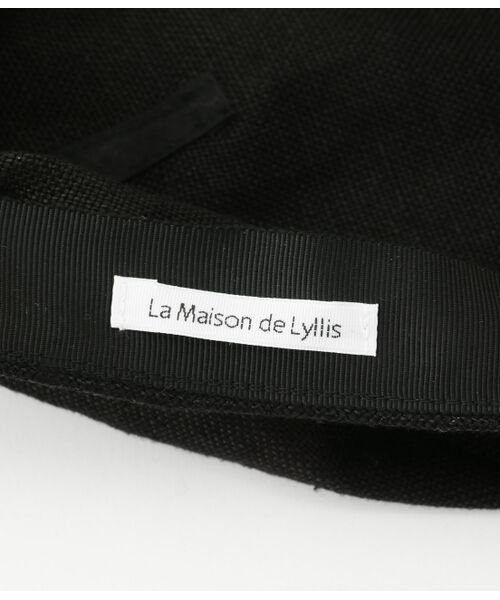 ROPE' / ロペ ハンチング・キャスケット・ベレー帽 | 【La Maison de Lyllis】LINEN STONCH | 詳細9