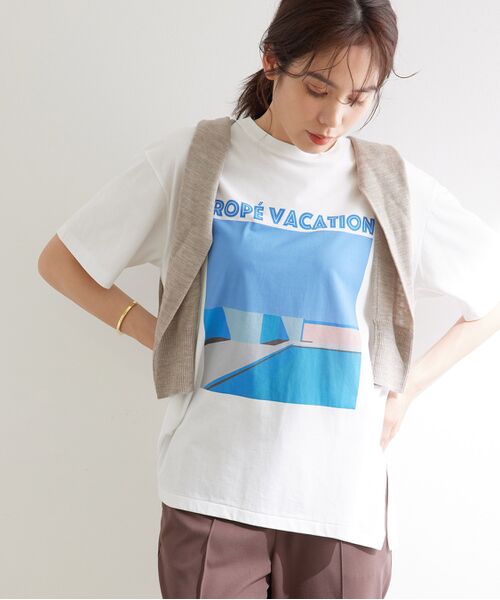 ROPE' / ロペ カットソー | 永井博×ROPE'VACATION Tee | 詳細2