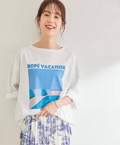 永井博×ROPE'VACATION Long Tee