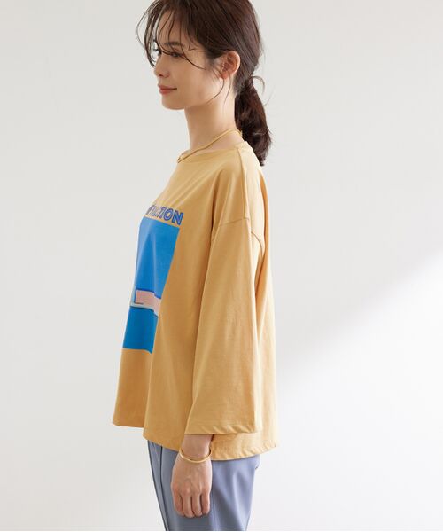 ROPE' / ロペ カットソー | 永井博×ROPE'VACATION Long Tee | 詳細5